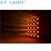36 LEDs blanc chaud + lumière matricielle RGB led rétro-éclairage de scène avec faisceau lumineux de scène activé par le son dmx