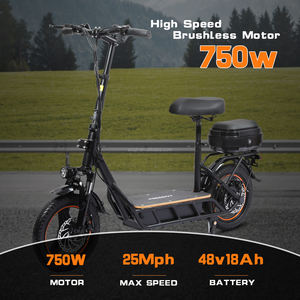 États-Unis Entrepôts Livraison gratuite Meilleures ventes <span class=keywords><strong>Sunred</strong></span> 18AH Trottinette électrique pliable étanche à deux roues pour adultes 750W - Product Image 1