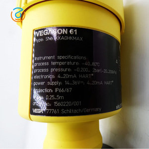 VEGASON61 Medidor de nivel ultrasónico, instrumento para materiales, 4-20MA, medición ultrasónica - Product Image 1