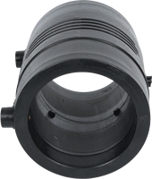Raccords électrofusion HDPE Fengfeng 75 mm, raccords en plastique HDPE, tuyau HDPE PE100 SDR7.4