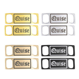 [Personalización] Hebilla de Zapatos de Acero Inoxidable con Nombre, Chapada en Oro, Grabable, para Comercio Transfronterizo - Product Image 5