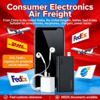 Consumer Electronics A-level Freight Forwarder Air+Express China USA UK UAE Saudi Arabia Customized Packaging 5-10 Days Transit