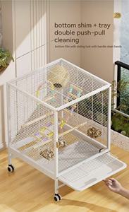 Cage à oiseaux - Cage spéciale pour l'élevage de groupes d'oiseaux, pour perroquets, corbeaux, phénix, en plastique, boîte pour usage domestique, grande taille - Product Image 6