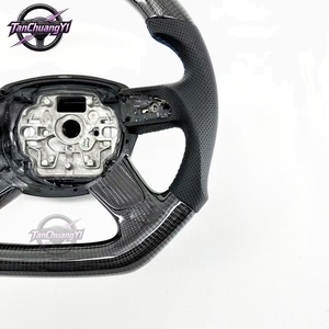 พวงมาลัยคาร์บอนไฟเบอร์ขายดี สำหรับรถยนต์รุ่น A6/ Re6 C7 ปี 2014 - Product Image 4