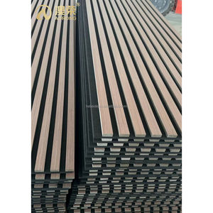 لوحة حائط مرنة سهلة التركيب أثاث مكتبي 3 جوانب قشرة MDF شريحة جدار ملصق ألواح صوتية ذاتية اللصق - Product Image 5