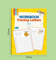 Cahiers d'Exercices de Calligraphie pour Enfants d'âge Préscolaire Livres d'Apprentissage Éducatifs Cahiers de Traçage