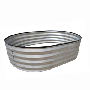 Macetas y jardineras elevadas de acero galvanizado para jardín para cultivo al aire libre - Product Image 4