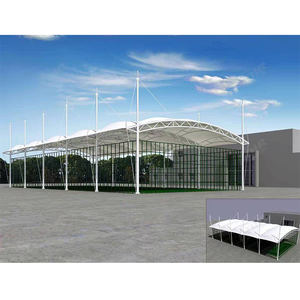 Toldo de Membrana Arquitectónica para Cancha de Baloncesto, Diseño Personalizado, Impermeable, de Tela PVDF - Product Image 1