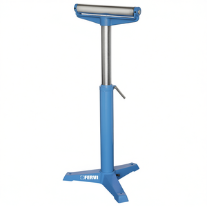 Soporte con Ruedas Fervi de 100 mm de Diámetro, Altura Ajustable, Uso Industrial - Product Image 2