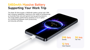 Ulefone <span class=keywords><strong>Note</strong></span> 18 <span class=keywords><strong>Ultra</strong></span> 6.78 pollici Android 5G Smartphone 5450mAh NFC versione globale 50MP posteriore Smart Phone - Product Image 5