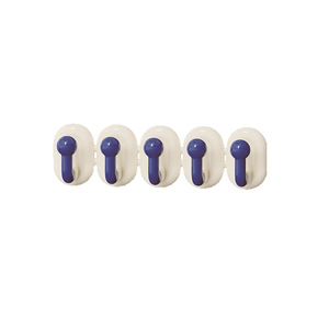 No Drill Wall Hooks Round Strong Adhesive Traceless For Clothing Storage - Product Image 4