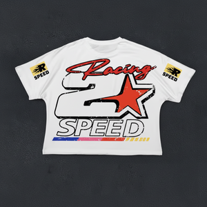 Vintage 100% Coton Boxy Heavyweight Oversized Graphic T-Shirts pour Hommes Distressed Premium Screen Print Digital Method Jersey - Product Image 1