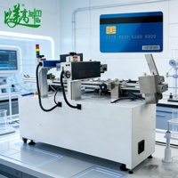 Máquina Versátil para Personalización de Tarjetas: Impresión, Codificación, Inspección y Clasificación de Tarjetas RFID, Bancarias e de Identificación