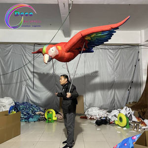 Gran oferta, disfraz de pájaro inflable, decoración de fiesta temática de pájaro, marioneta inflable de <span class=keywords><strong>loro</strong></span> - Product Image 2