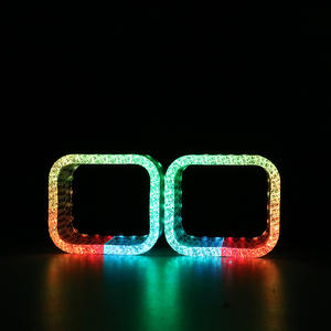 1.5인치 헤드라이트 프로젝터 할로 RGB 링 레트로핏 키트 DRL 스위치백 자동차 LED 매트릭스 렌즈 앱 제어 - Product Image 6