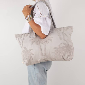 Grossistes en ligne, grands sacs de plage en tissu éponge à carreaux personnalisés pour femmes, sacs de sport, sacs de voyage, sacs à bandoulière - Product Image 6