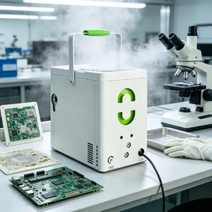 Portable <strong>CO2</strong> Dry Ice Blasting Machine Industrial for Electronics Refurbishment <strong>Engine</strong> Compartment Washing - Product Image 1