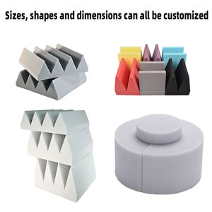 Cubierta de espuma insonorizada para aislamiento de tuberías de espuma acústica blanca - Product Image 4