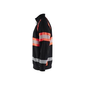 BLAKLADER - 355311589955L Pull haute visibilité Noir/Rouge-EAN 7330509830864 HI-VIS WORKWEAR - Product Image 5