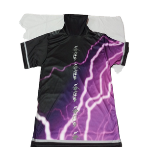 เสื้อยืดคอกลมพิมพ์ลาย100% โพลีเอสเตอร์ซาตินแขนสั้นสไตล์ไฮสตรีท200กรัมตัวละครตามสั่ง - Product Image 1