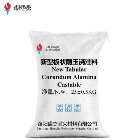 High Alumina Corundum Castable Refractory Cement Concrete Cutting and Welding Processing Service Available