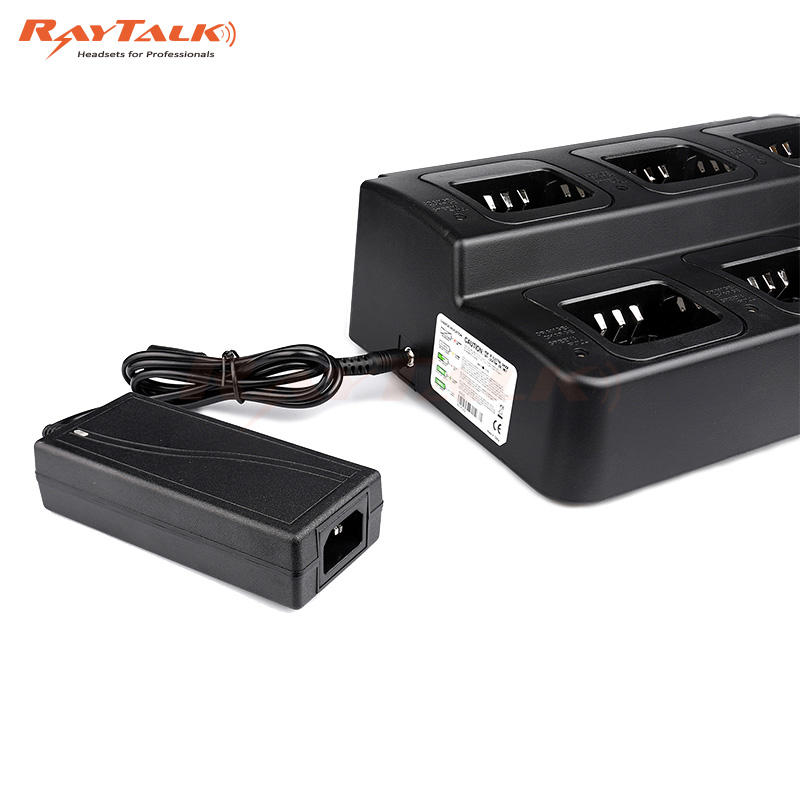 Universal Multi Bank Charger for Motorola, Kenwood, Icom