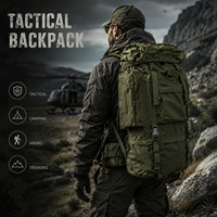 Sac à dos tactique 65-100L, grand sac tactique, sacs tactiques, sac à dos tactique Mochila, sac à dos tactique à marque privée
