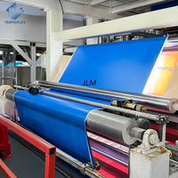 Bâche de toile de camion de PVC 630g enduite 100 tissu de polyester tissu imprimé de toile enduite de PVC bâche de vinyle de la coutume 50x50