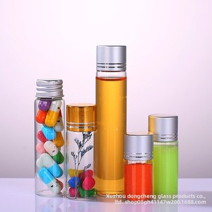 Suministro de fábrica: Botella dispensadora de líquidos con tapa dorada sensible a la presión, con vástago de peonía de vidrio, para cosméticos y dispensación de líquidos. - Product Image 3