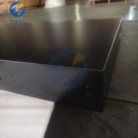 Boîte de rangement plate en aluminium noir fabriquée en usine, tiroir à outils, boîte de rangement extractible pour VR, à placer sous le véhicule, à utiliser avec un camionnette