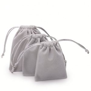 7*9cm Small Velvet Drawstring Gift Bag Jewelry & Accessory Pouch for Bracelets, Necklaces & Gifts, Reusable with Satin <b>Cord</b> - Product Image 5