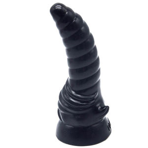 20,5 cm Silikon Real Dildo mit mit Saugnapf Ochsen horn Design Monster Anal Dildo Sexspielzeug Tier dildos FAAK Sex Shop - Product Image 5