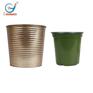Bán Buôn Bán Hàng Trực Tiếp 0.8 Gallon Cổ Điển Kim Loại Trồng Chậu Hoa Mạ Kẽm Xô Nhà Máy Nồi Cho Trong Nhà Và Ngoài Trời - Product Image 6