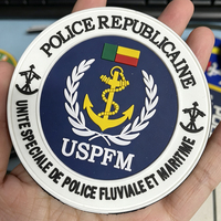 Patch moral en PVC souple 3D gaufré personnalisé, écologique, en forme de cœur, avec support thermocollant pour sacs, bagages, valises et chapeaux