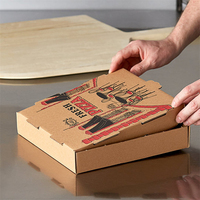 KM chine vente en gros prix emballage alimentaire boîte à pizza 8 pouces 10 pouces 12 pouces 16 pouces 18 pouces 20 pouces