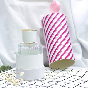 Tube cylindrique en papier personnalisé en couleur pour flacon de parfum, boîte ronde rigide en papier pour emballage de flacon de parfum cosmétique - Product Image 3