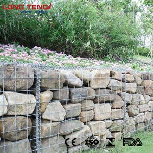 Durable Galfan Welded Wire <strong>Gabion</strong> Mesh for Construction Metal Frame Retaining Wall - Product Image 4