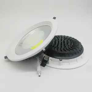 라운드 현대 천장 recessed 통 cob led 다운 라이트 5w 10w 15w 20w 30w led 통