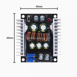 TOPCUS 300W DC บัคคอนเวอร์เตอร์ โมดูลแปลงไฟแบบสเต็ปดาวน์ 20A ปรับแรงดันไฟฟ้าคงที่ กระแสไฟฟ้าคงที่ ไดรเวอร์จ่ายไฟ  ไดรเวอร์ LED - Product Image 3