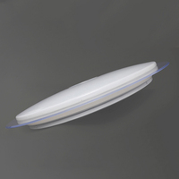 Lampu Langit-langit Led Bulat Pasang Di Permukaan Dapat Diredupkan Tamu Kamar Tidur Klasik