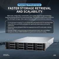 Serveur en rack 2U R760xa avec double processeur Intel Xeon Scalable et GPU pour l'IA et le calcul haute performance