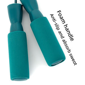 Taşınabilir ev spor Fitness ekipmanı 360 ° rulmanlar kaymaz kavrama çelik kablo atlama ipi kardiyo T kilo kaybı eğitimi için - Product Image 3