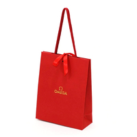 Bolsas para Recuerdos de Boda, Duraderas, con Logotipo Personalizado en Relieve, Cinta de Algodón, Bolsas de Regalo para Boutique de Zapatos, Bolsas de Papel para Compras, Bolsas para Ropa