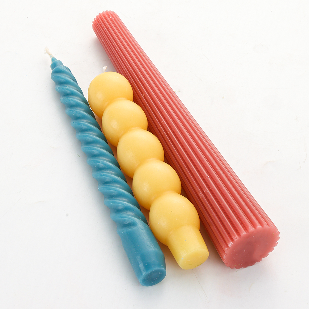 Aroma Ev Düzensiz Konik Mum El Yapımı Soya Balmumu Koni Sanat Ev Dekorasyon Için Kokulu Mum 2