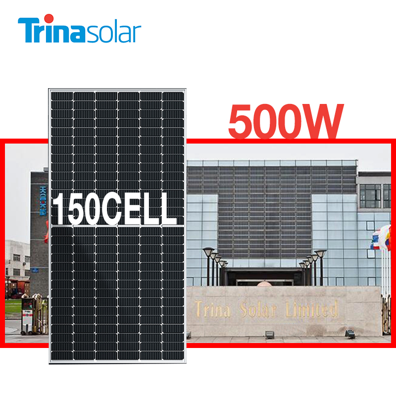 Поставка Trina solar Vertex 210 мм солнечные элементы mono PERC модули PV 495 Вт 500 Вт 505 Вт солнечная панель цена