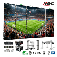 Écran LED professionnel P2.976 pour location, étanche, pour extérieur et intérieur, mur vidéo, concert, église, événement, solution d'affichage