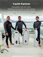 XFY En gros Planche à jet d'eau électrique 3200W 4500W 6000W, Planche de surf et Scooter sous-marin à double usage, Propulseur de plongée pour les entreprises hôtelières