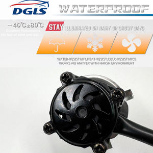 DGLS 360 <span class=keywords><strong>Moto</strong></span> <span class=keywords><strong>LED</strong></span> Phare <span class=keywords><strong>Ampoule</strong></span> 6 COB 5COB 4COB 3COB 6500K H4 HS1 BA20D P15D H6 3500LM 35W - Product Image 2