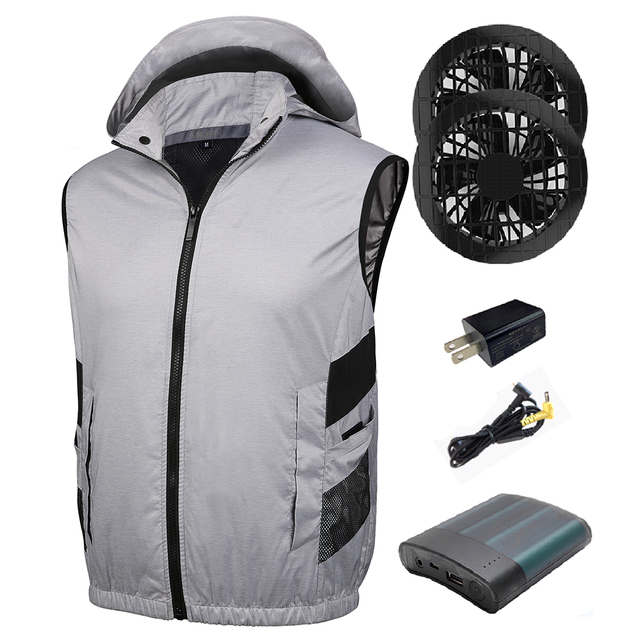 Midian Air Conditioning Systems Coat Conditioning  Mlfan Construction Fan Jacket Lightweight UV Clothing