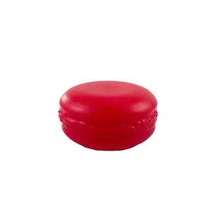 Sampel gratis wadah kosmetik Macaron warna apa pun lucu wadah plastik PP
